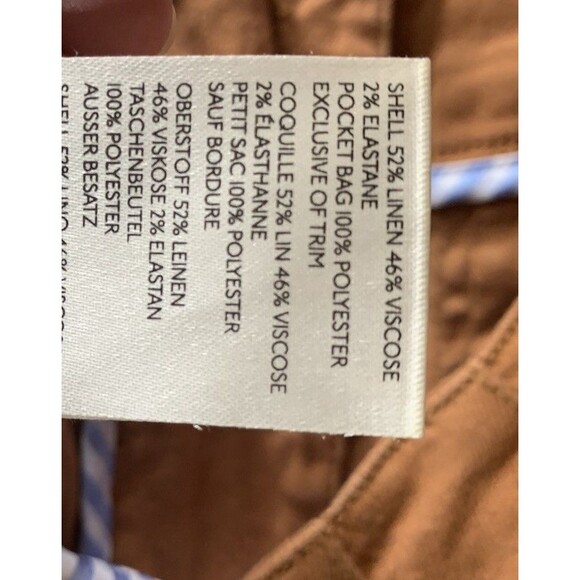 Women's Tan Wide-Leg Pants - Picture 7 of 7